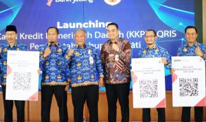 Launching Kartu Kredit Pemerintah Daerah (KKPD) QRIS Dihadiri Pj Bupati Pati