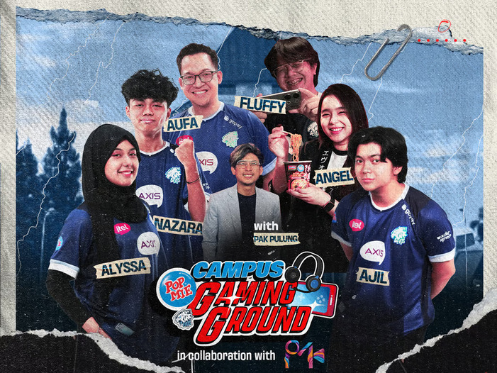 Banner Pop Mie Kolaborasi dengan EVOS