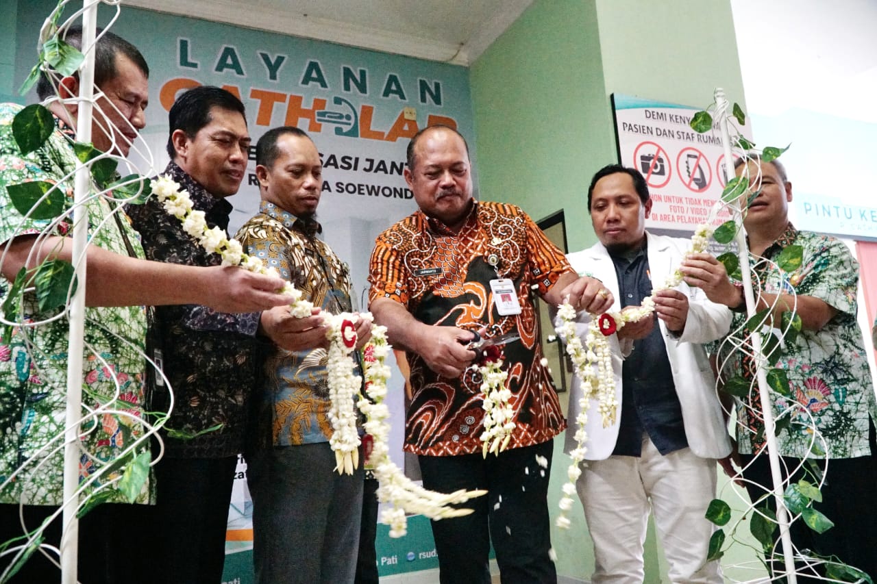 Cathlab RSUD RAA Soewondo, Fasilitas Canggih untuk Penderita Jantung Diresmikan Pj Bupati Pati