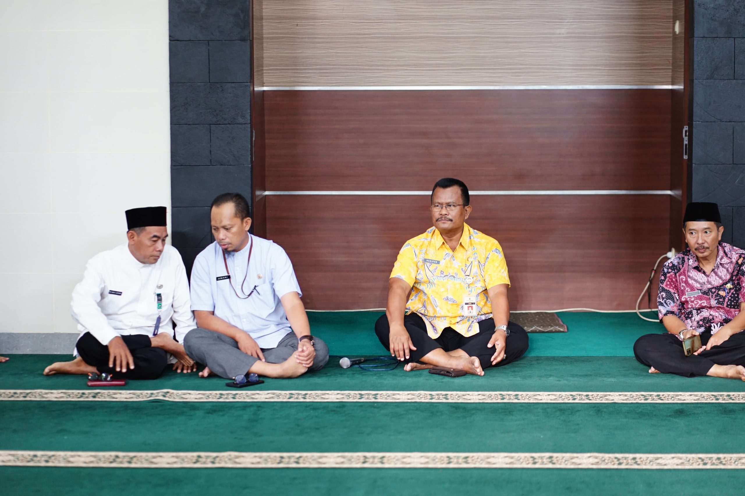 Moment Siraman Rohani Ramadhan untuk Para Pegawai Setda Kabupaten Pati
