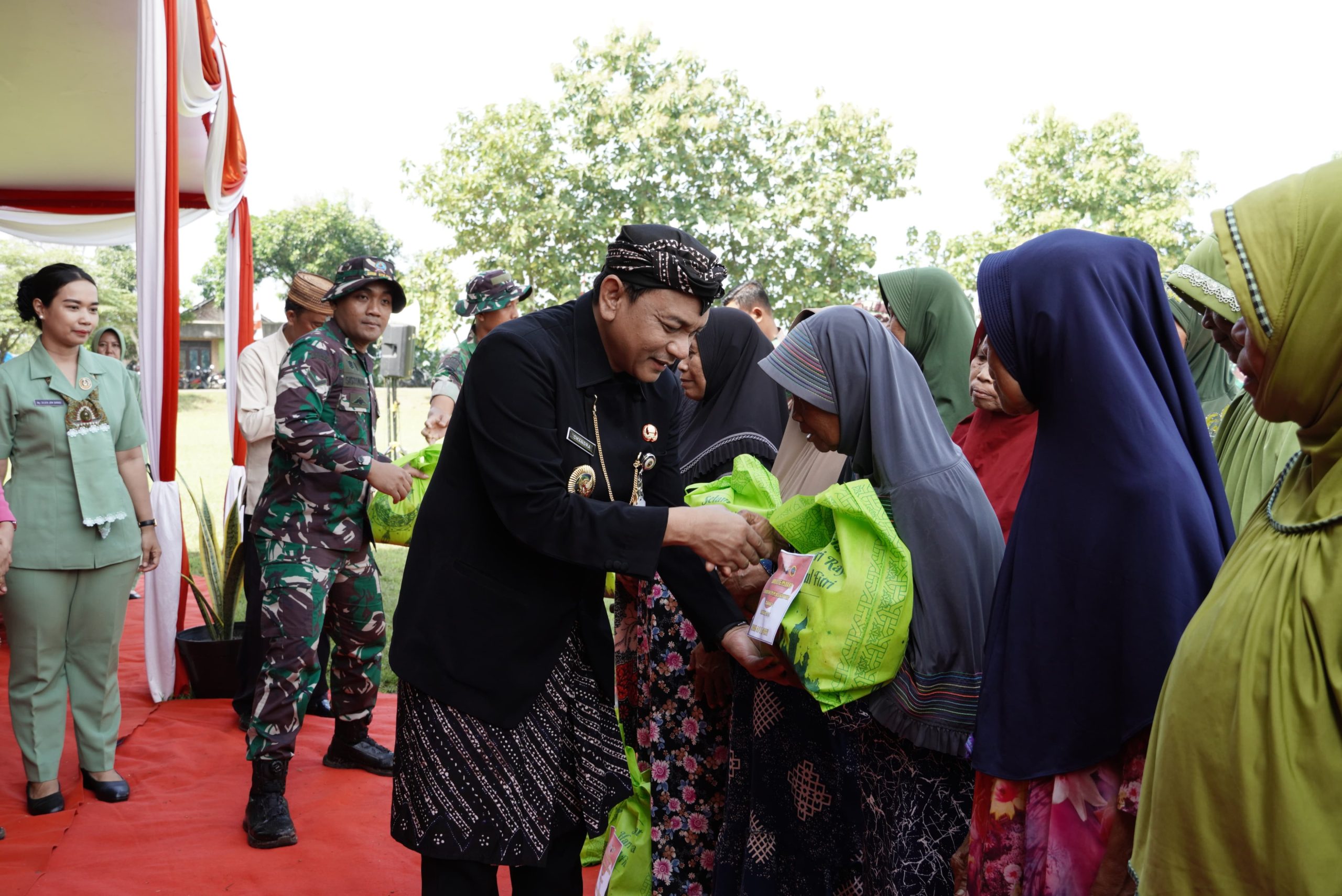 Penutupan TMMD Sengkuyung Tahap I Dihadiri Wakil Bupati Pati