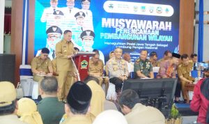 Bupati Sedewo Hadiri Musrenbangwil Se-Eks Karesidenan Pati, Paparkan Sejumlah Permasalahan Infrasruktur
