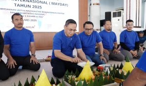 Bupati Hadiri Sarasehan Hari Buruh, Singgung Soal Outsourcing