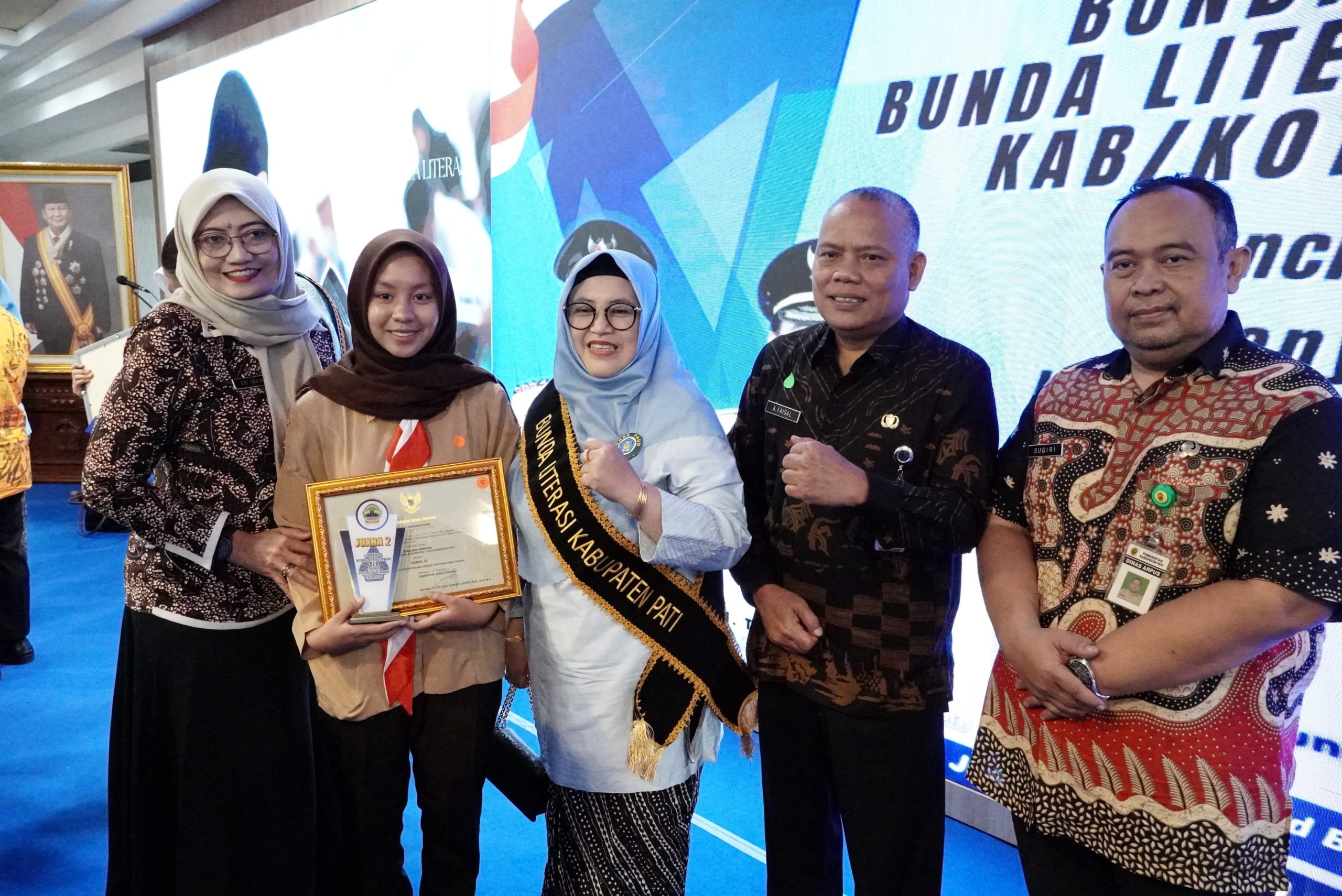 Pengukuhan Bunda PAUD dan Literasi Pati: Dorong Generasi Emas Melalui Pendidikan dan Literasi