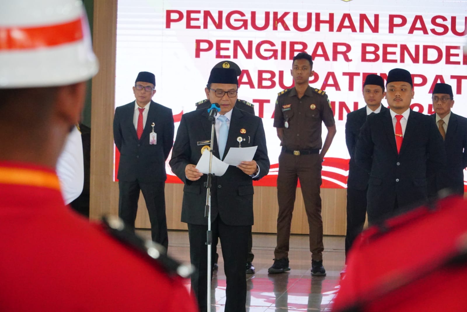 Paskibraka Kabupaten Pati 2025 Resmi Dikukuhkan, Ini Pesan Penting Wakil Bupati Paskibraka Pati 2025, Kabupaten Pati, HUT ke-80 RI, Pengukuhan Paskibraka, Wakil Bupati Pati, Kemerdekaan RI, Generasi muda,