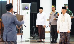 Bupati Sudewo Pimpin Apel Hari Santri di Pati, Tekankan Peran Santri dalam Pembangunan
