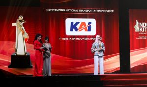 KAI Raih Penghargaan “Outstanding National Transportation Provider” dalam Indonesia Kita Awards 2025