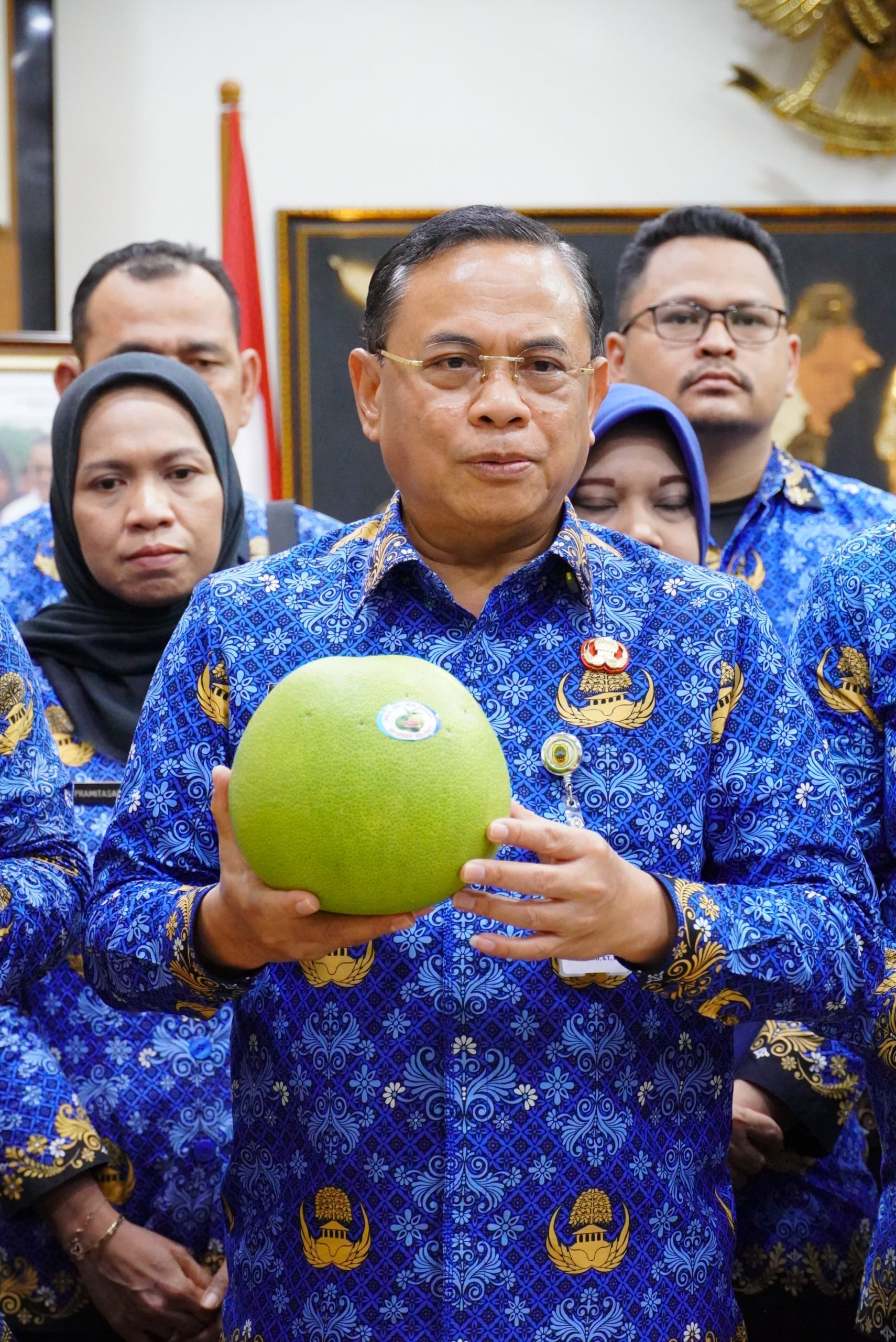 Produk Unggulan Pati: Jeruk Pamelo Bageng Didistribusikan ke Kepala Daerah Se-Jawa Tengah