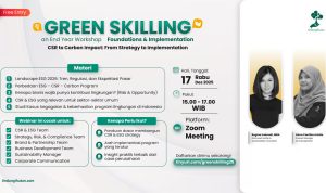 LindungiHutan Gelar Green Skilling Series, Program Akhir Tahun untuk Bantu Perusahaan Bangun Program ESGCSR yang Terukur dan Relevan Bisnis