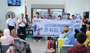 Wujudkan Perjalanan Aman, KAI Gandeng Komunitas Pencinta Kereta Api, Sosialisasikan Pencegahan Pelecehan Seksual